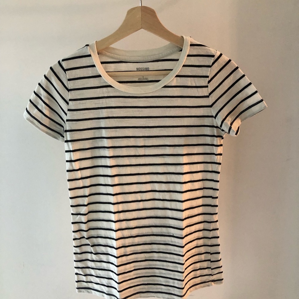 Mossimo Striped Tee -Never worn!
